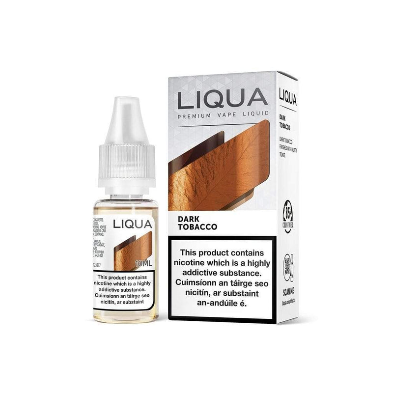 LIQUA ELEMENTS 10ml Liquid - Dark Tobacco - Tobacco Series