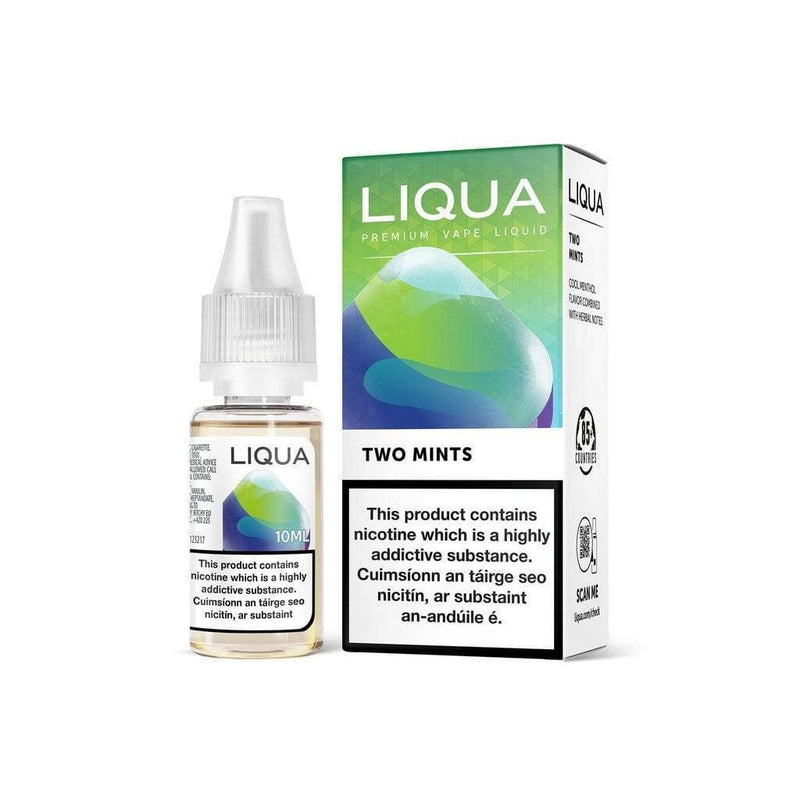 LIQUA ELEMENTS 10ml Liquid - Two Mints - Refreshingly Strong The Vape Life LIQUA ELEMENTS 10ml Liquid - Two Mints - Refreshingly Strong The Vape Life
