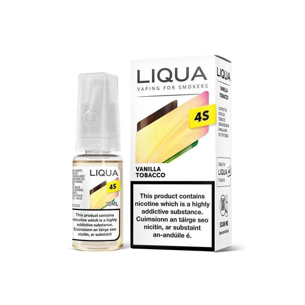 Liqua Liqua Salt Nicotine 4S Series - Vanilla Tobacco
