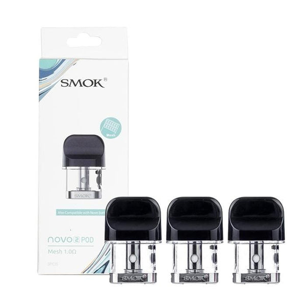 Smok Novo 2 Replacement Pods Pack of 3 The Vape Life Smok Novo 2 Replacement Pods Pack of 3 The Vape Life