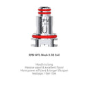 Smok 0.3Ω MTL Mesh (10-15W) Smok RPM Replacement Coils