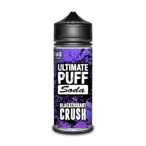 Ultimate Puff Ultimate Puff Blackcurrant Crush Soda- 100ml Shortfill Eliquid
