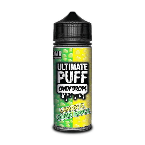 Ultimate Puff Ultimate Puff Lemon & Sour Apple Candy Drops - 100ml Shortfill Eliquid