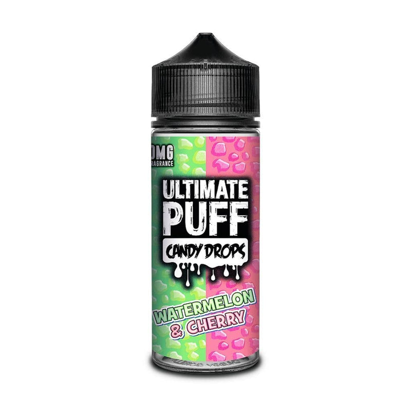 Ultimate Puff Ultimate Puff Watermelon & Cherry Candy Drops - 100ml Shortfill Eliquid