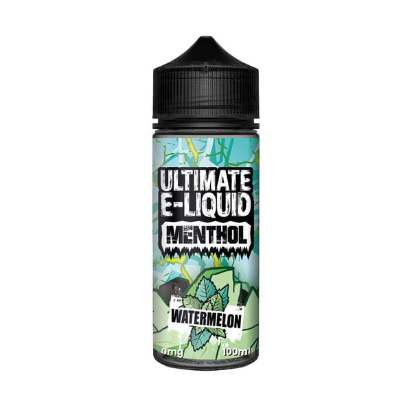 Ultimate Puff Watermelon Menthol - 100ml Shortfill Eliquid  The Vape Life