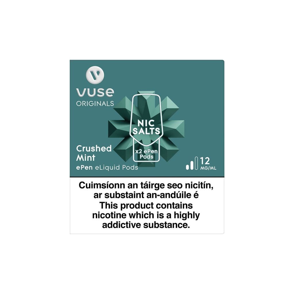 Vuse ePen 3 Cartridge - Crushed Mint The Vape Life Vuse ePen 3 Cartridge - Crushed Mint The Vape Life