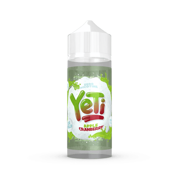 Yeti Yeti 100ml Shortfill E-Liquid - Apple & Cranberry