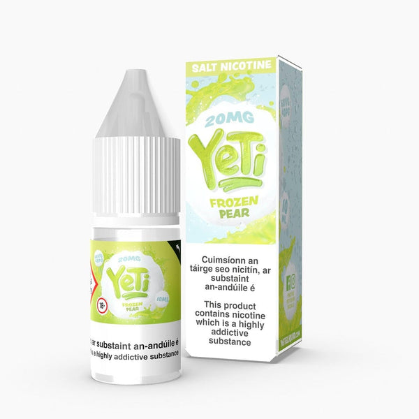Yeti 10ml Salt Nicotine E-Liquid - Frozen Pear The Vape Life Yeti 10ml Salt Nicotine E-Liquid - Frozen Pear The Vape Life