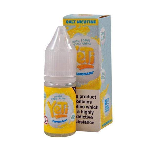 YETI Yeti 10ml Salt Nicotine E-Liquid - Lemonade