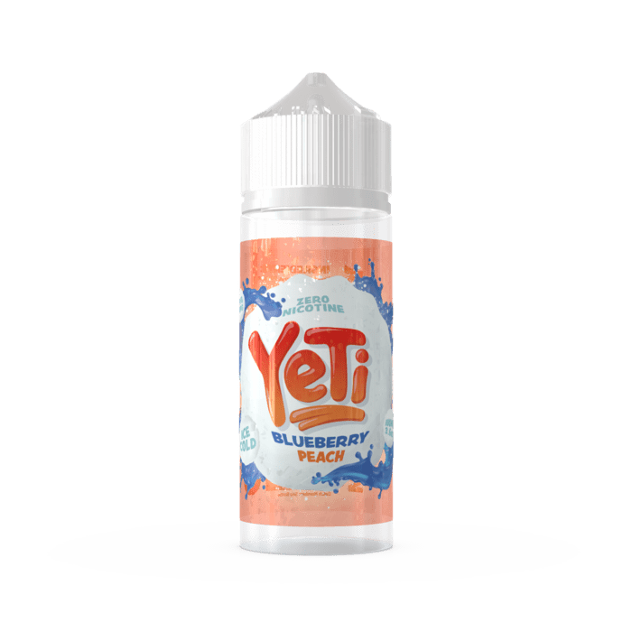 Yeti Yeti Shortfill 100ml E-Liquid - Blueberry Peach